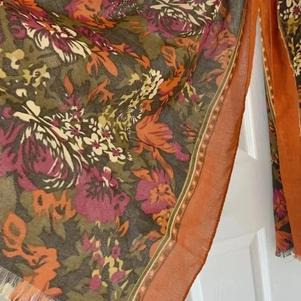 Floral scarf